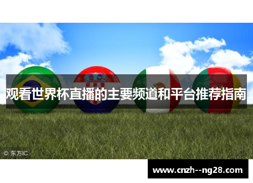 观看世界杯直播的主要频道和平台推荐指南 观看世界杯直播的主要频道和平台推荐指南